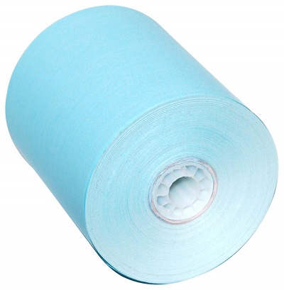 3 1/8” x 230’ Thermal Roll Paper - 7/16”ID - 50 rolls/case