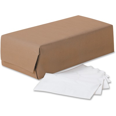 Scott® Bulk Commercial Dinner Napkins, 2-Ply, White, Full Fold, case/3000