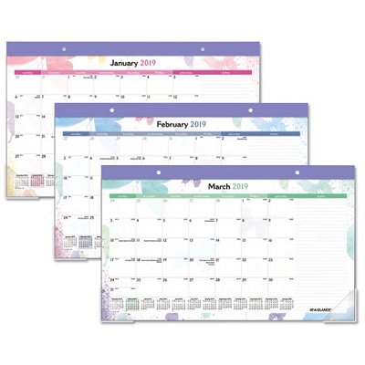 AT-A-GLANCE BADGE 2024 City Of Hope Monthly Desk Pad, 51% OFF