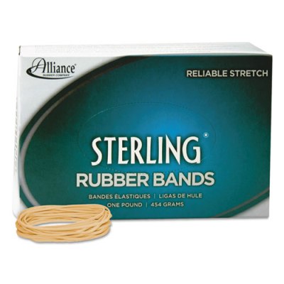 3600 Rubber Bands Size #16 Red Colored 2 1/2 x 1/16 Bulk Newspaper  rubberbands